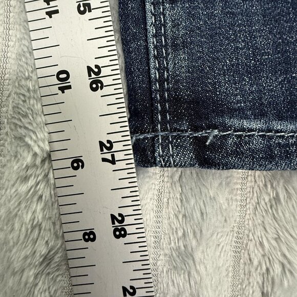 Laurie Felt Jeans Womens 6P Classic Boyfriend Stretch Blue Dark Wash Denim 29x27 - Picture 9 of 13